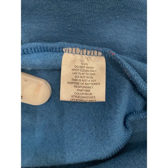 Disney Stitch Merry Stitchmas Ugly Christmas Sweater LIGHT UP Kids  Small (3/5) - Picture 5 of 12